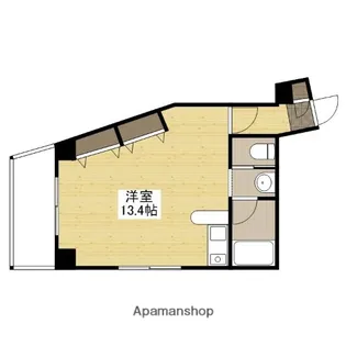 ウィステリア観音【2階】の間取り