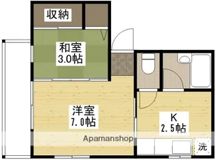 サンライフ旭【3階】の間取り
