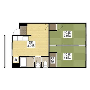 タカスカビル【3階】の間取り