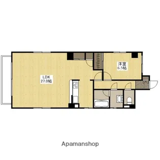 KITAYAMA BLDG.【9階】の間取り