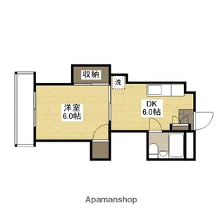 高本ビル【3階】の間取り