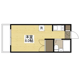 パインハウスⅡ【2階】の間取り