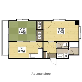 第1木本ビル【9階】の間取り