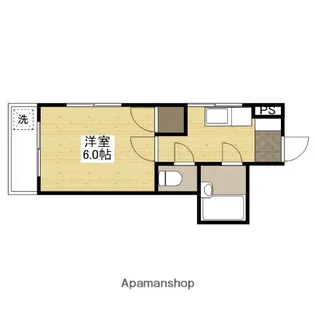 サンコーポ長束【4階】の間取り