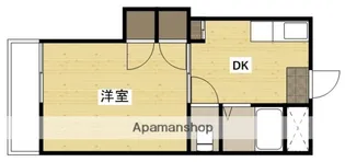 コーポ道本【3階】の間取り