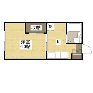 光山ビル【402号室号室】の間取り