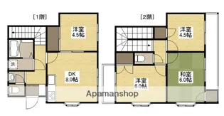 メゾン星風【1階】の間取り