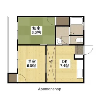 メゾン星風【2階】の間取り