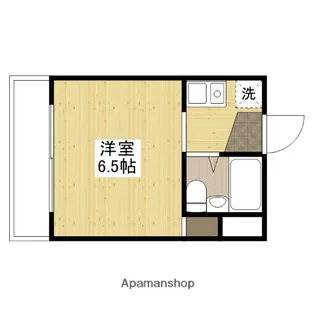 コーポ円満地【2階】の間取り