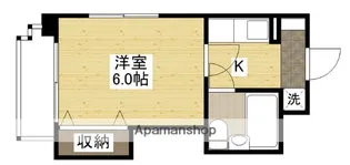 ダイアパレス比治山公園【6階】の間取り