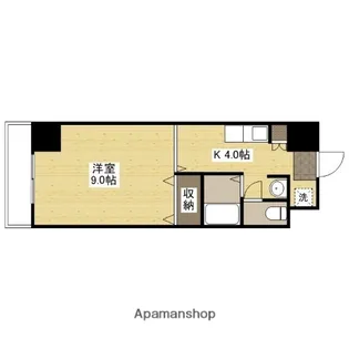 シャルム豊明【6階】の間取り