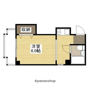 プログレス本川【4階】の間取り
