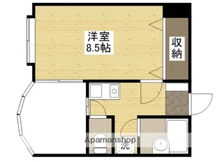 第5和秀ビル【1階】の間取り