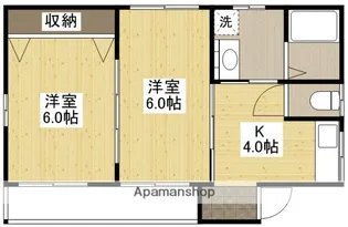 アイランドビル15【3階】の間取り