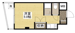 第3ファニー幸【304号室】の間取り