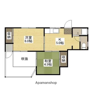 ヤマトビル【5階】の間取り