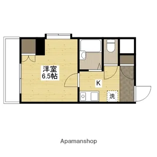スタープラザ白島中町【2階】の間取り