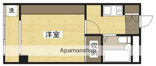 中国技建ビル【3階】の間取り