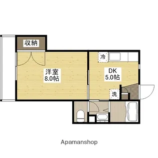 メゾン向陽【2階】の間取り