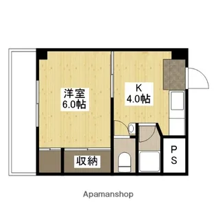 前田ビル【3階】の間取り