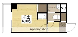 フレスコ京橋江盛ビル【3階】の間取り