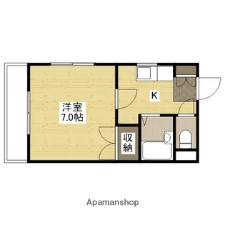 第二山口ビル【2階】の間取り