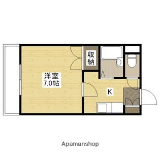第二山口ビル【3階】の間取り