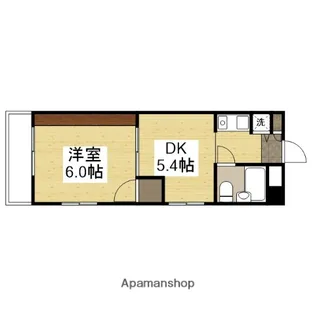 サンシティ若草【3階】の間取り