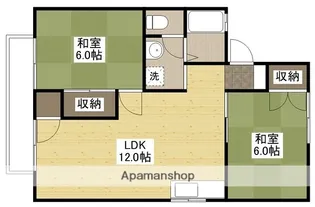 パレーシャル林【1階】の間取り