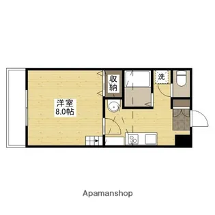 ベルドミールⅠ【4階】の間取り