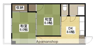 広沢共同ビル【4階】の間取り