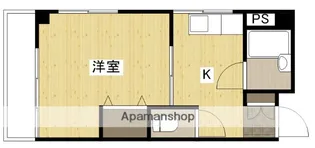第2石井ビル【2階】の間取り