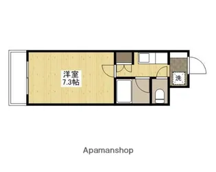 第3コーポ倉本【3階】の間取り