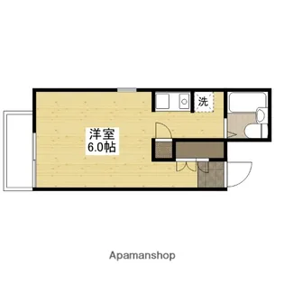 楠木サンバレー【4階】の間取り