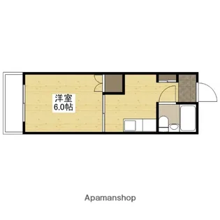 メゾン観音【2階】の間取り