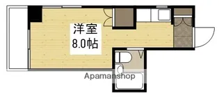 1Rの間取り画像