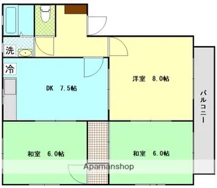 シンフォニカT&Y【2階】の間取り