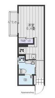 CASA120【3階】の間取り
