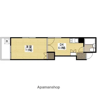 信和ビル【7階】の間取り