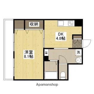 フェリシア西広島駅前【5階】の間取り