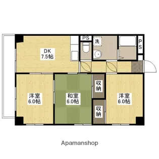 FORWEST千同【5階】の間取り