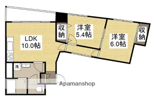 クレールメゾン【5階】の間取り