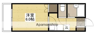 第2メゾン本町【1階】の間取り