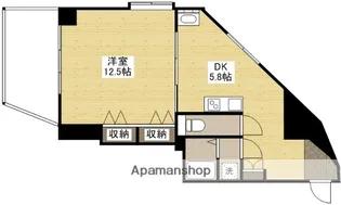 マハロリゾート【7階】の間取り