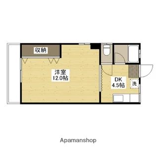 土手ビル【3階】の間取り