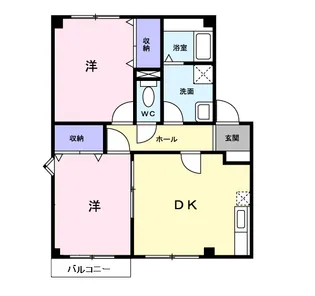 フォレスト.M【2階】の間取り