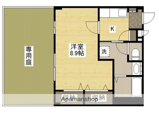 フォブール本町【1階】の間取り