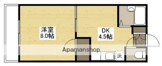 カーサ新町【1階】の間取り