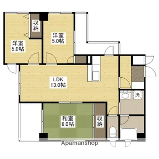 森永ビル【4階】の間取り