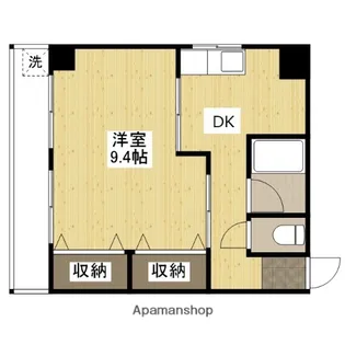 原電ビル【4階】の間取り